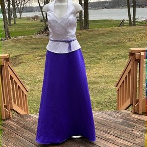 NWT Alexia Designs halter gown 16